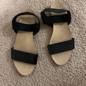 Black sandals